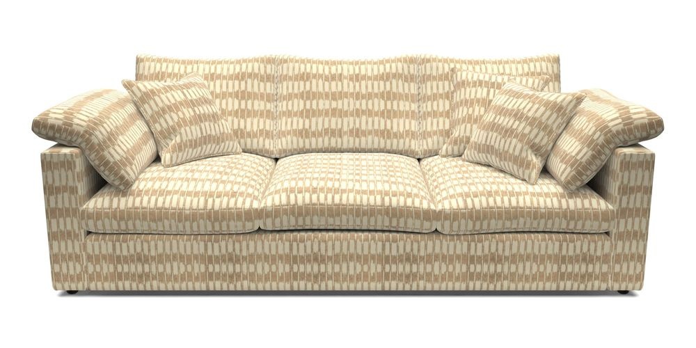 4 Seater Straight Arm Sofa
