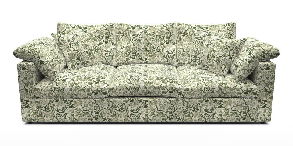 4 Seater Straight Arm Sofa