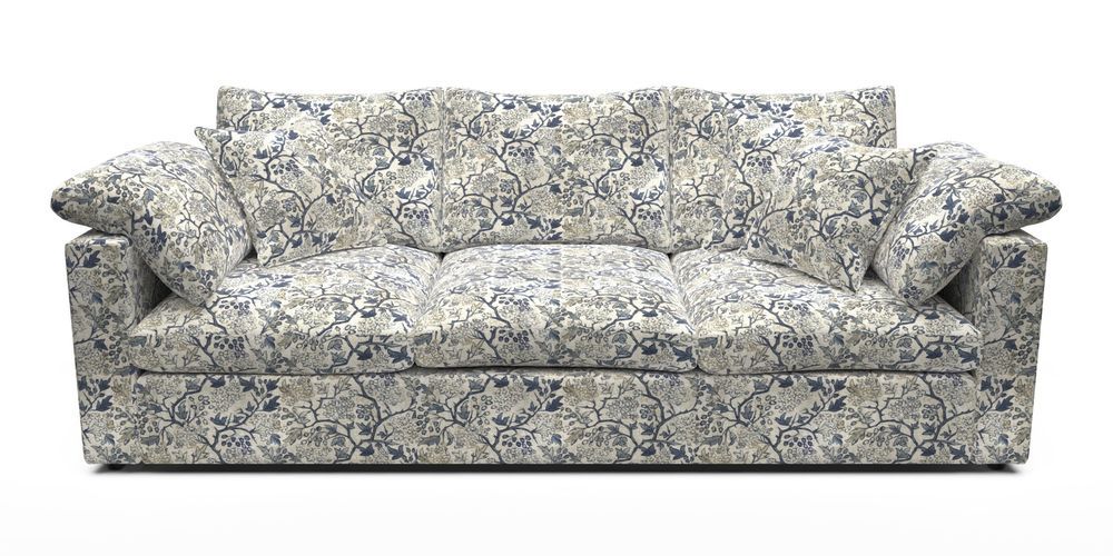 4 Seater Straight Arm Sofa