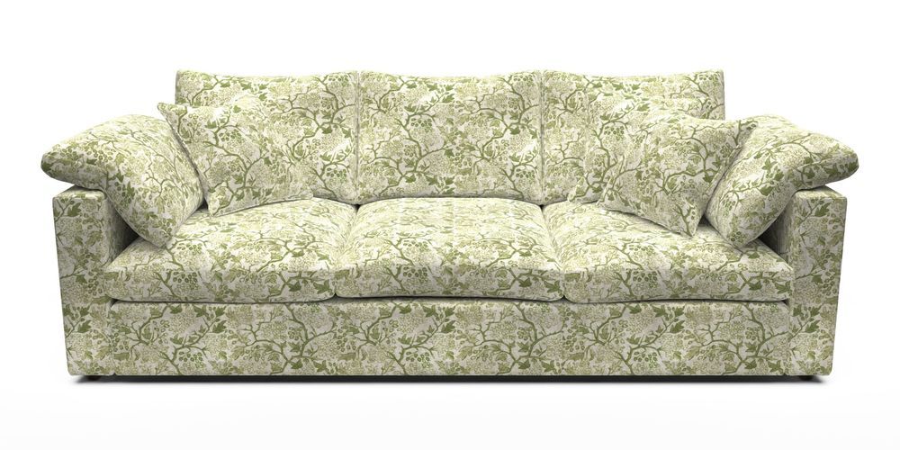 4 Seater Straight Arm Sofa