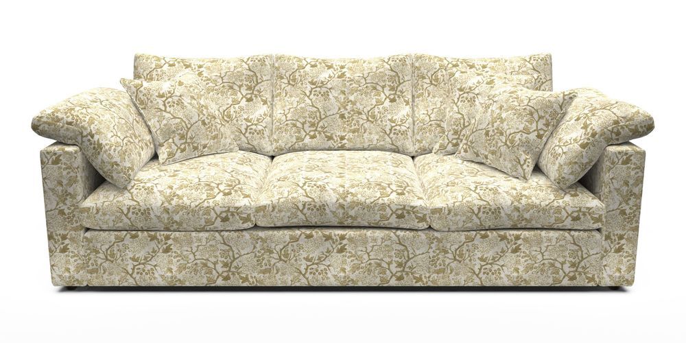 4 Seater Straight Arm Sofa