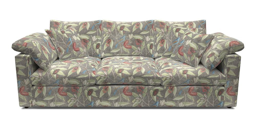 4 Seater Straight Arm Sofa