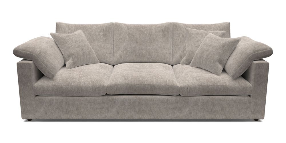 4 Seater Straight Arm Sofa