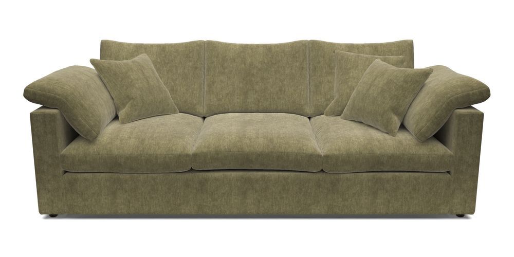 4 Seater Straight Arm Sofa