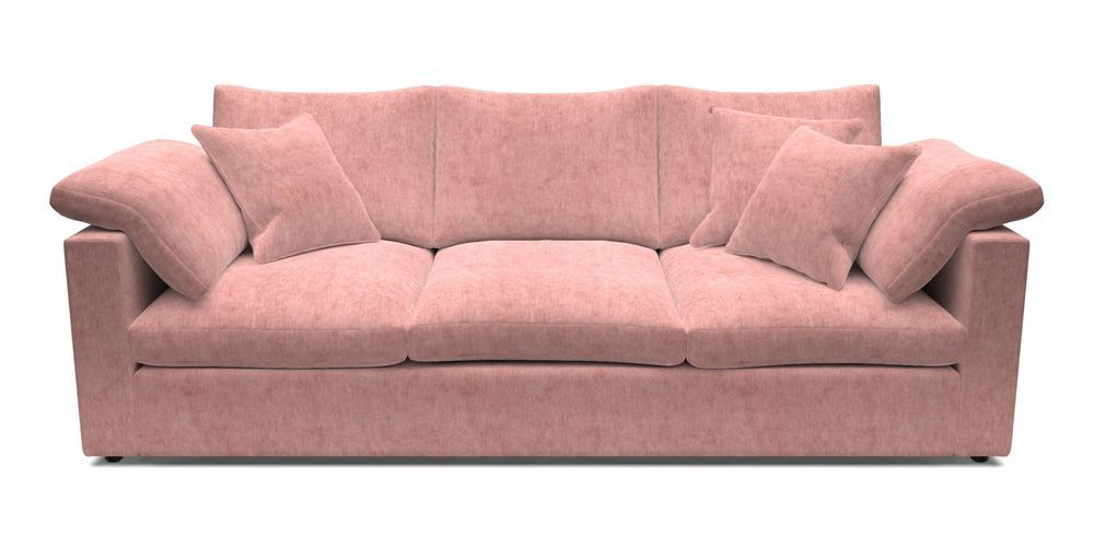 4 Seater Straight Arm Sofa