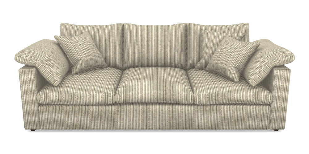 Product photograph of Big Softie Straight Arm 4 Seater Straight Arm Sofa In Cloth 22 Weaves - North Cascades - Lapis from Sofas and Stuff Limited
