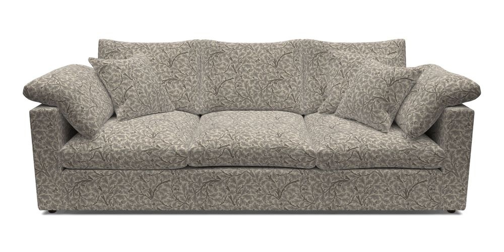 4 Seater Straight Arm Sofa