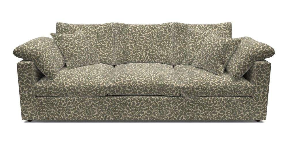 4 Seater Straight Arm Sofa