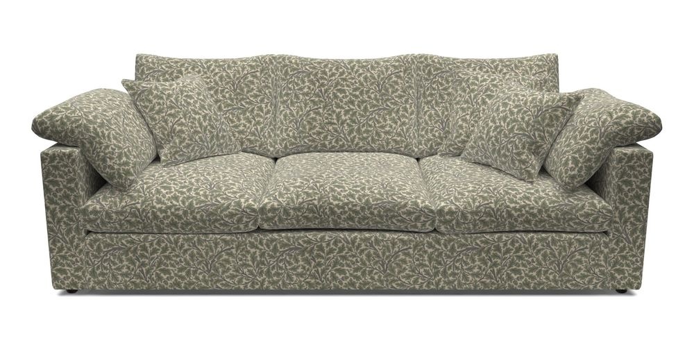 4 Seater Straight Arm Sofa
