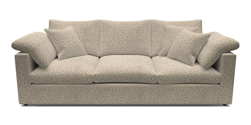 4 Seater Straight Arm Sofa