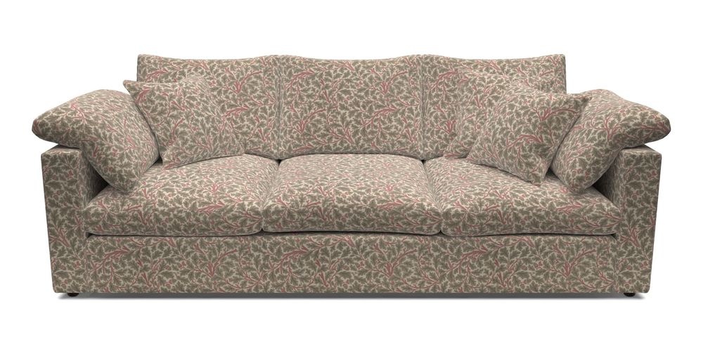 4 Seater Straight Arm Sofa