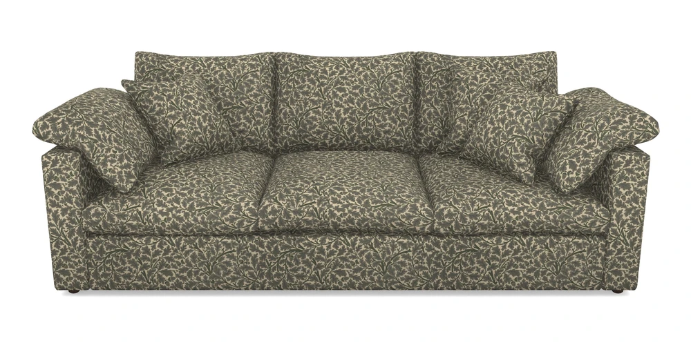 4 Seater Straight Arm Sofa