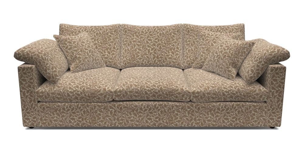 4 Seater Straight Arm Sofa