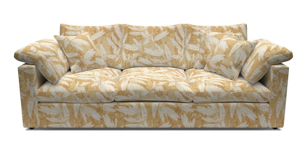 4 Seater Straight Arm Sofa