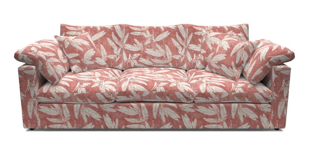 4 Seater Straight Arm Sofa