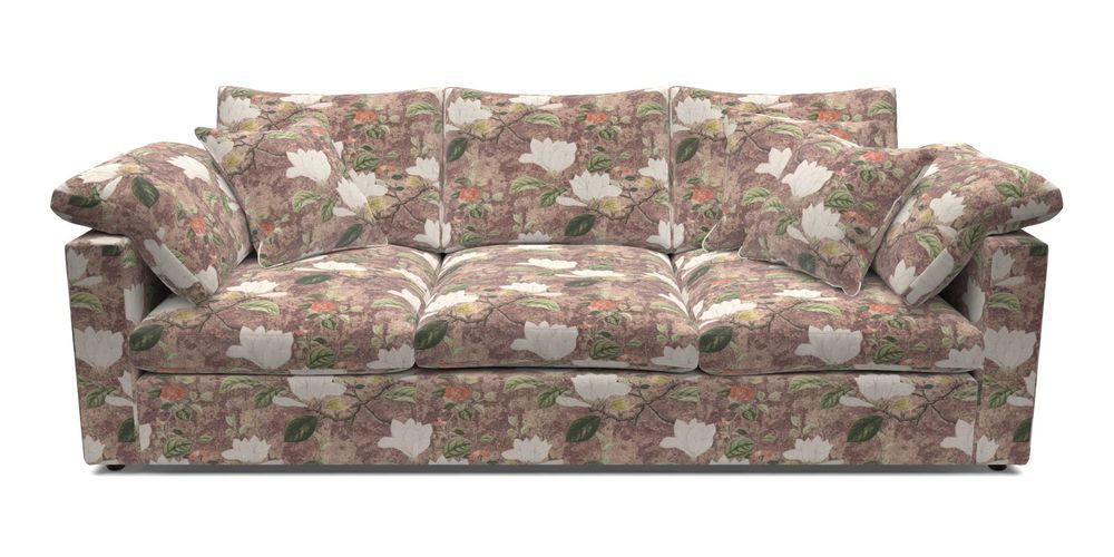 4 Seater Straight Arm Sofa