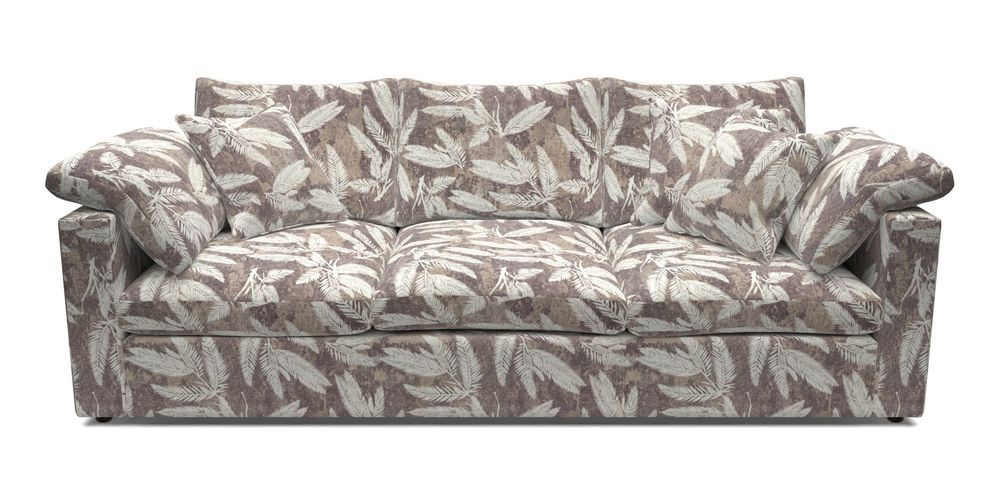 4 Seater Straight Arm Sofa