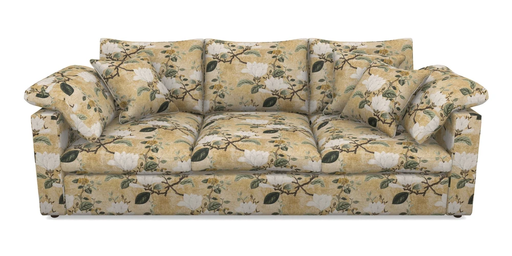 4 Seater Straight Arm Sofa