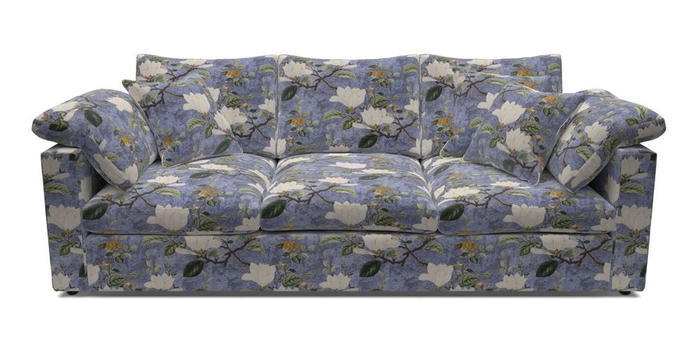 4 Seater Straight Arm Sofa