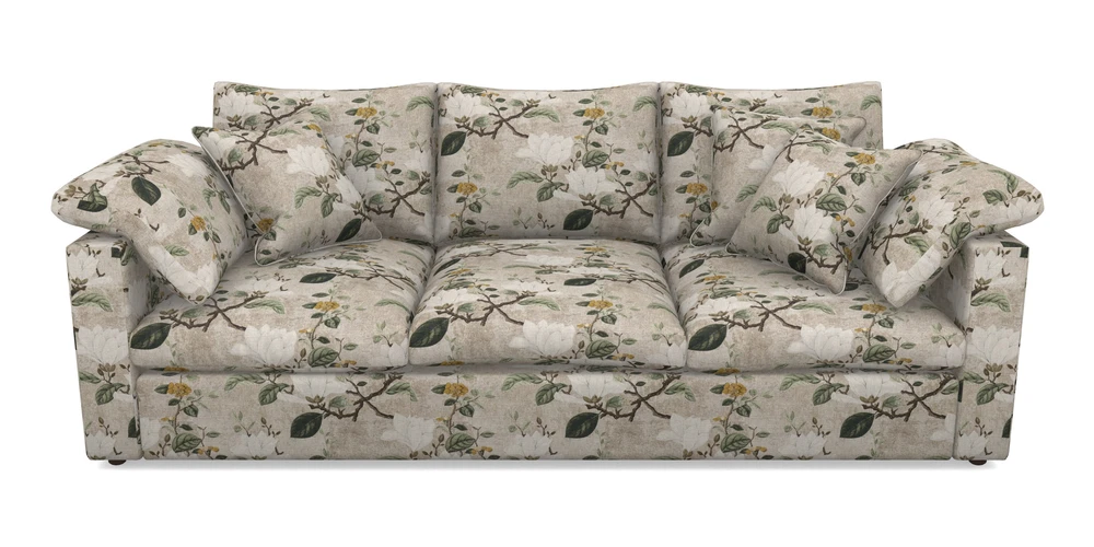 4 Seater Straight Arm Sofa