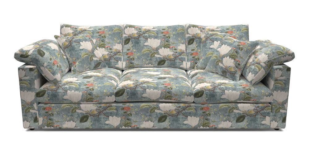 4 Seater Straight Arm Sofa