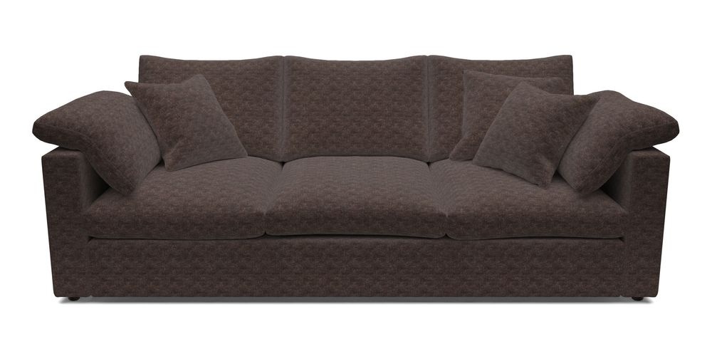 4 Seater Straight Arm Sofa