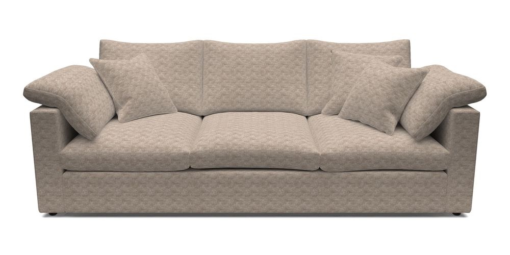 4 Seater Straight Arm Sofa