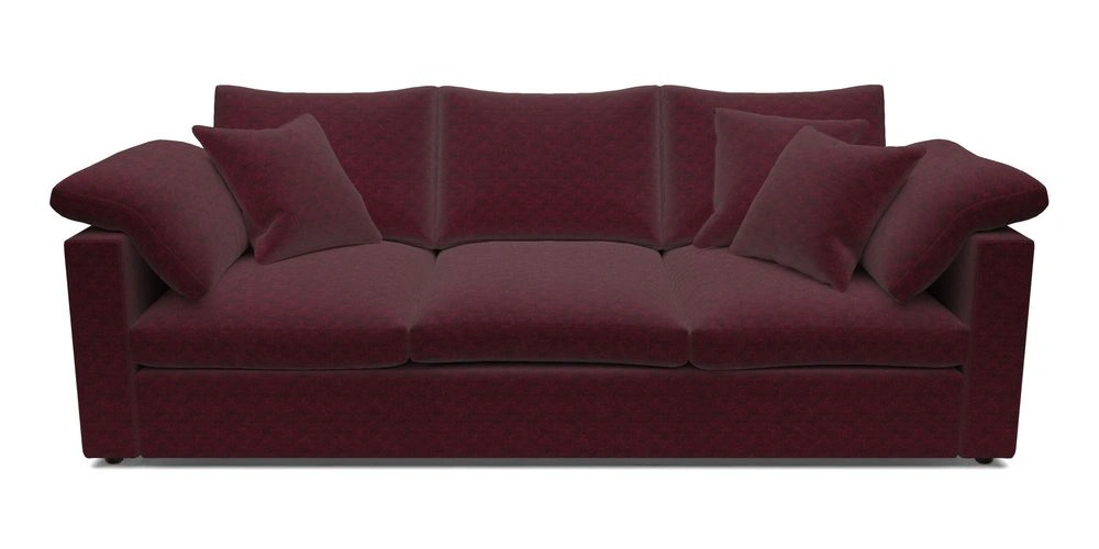 4 Seater Straight Arm Sofa