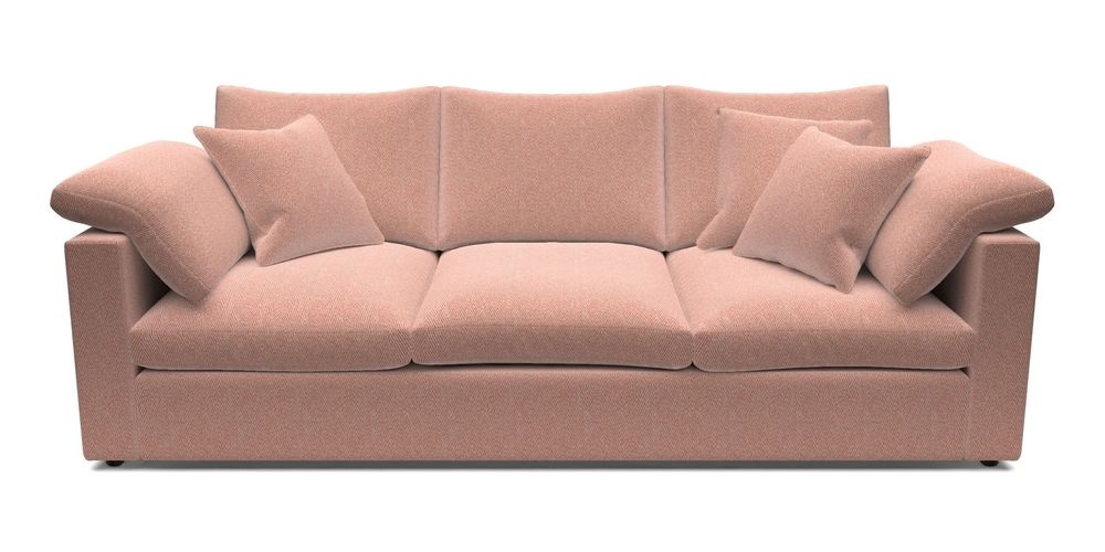 4 Seater Straight Arm Sofa