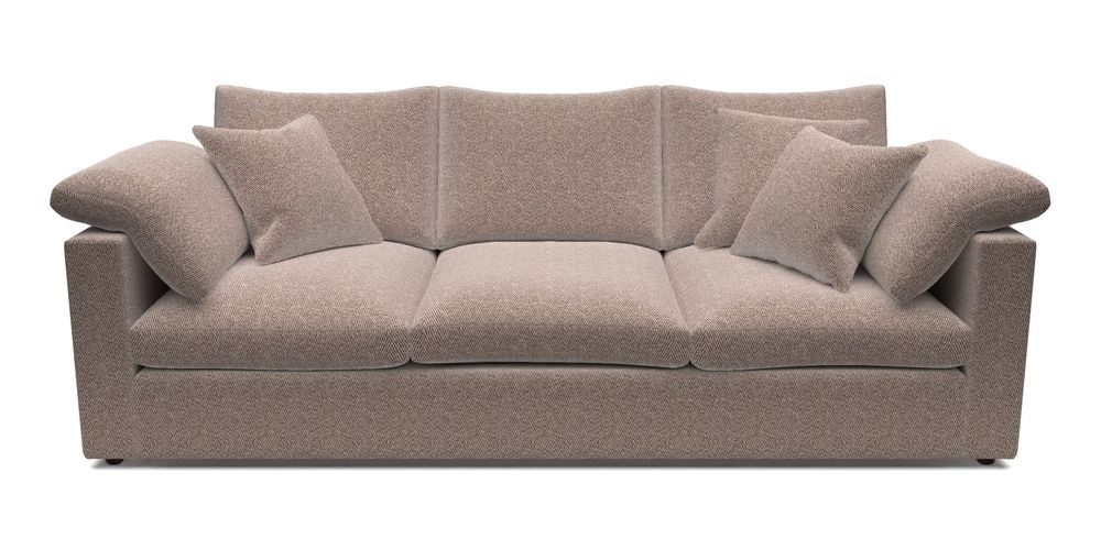 4 Seater Straight Arm Sofa