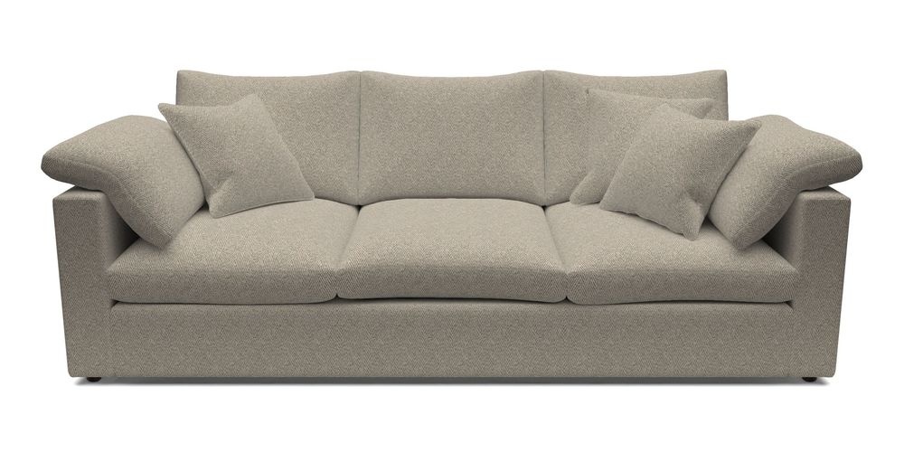 4 Seater Straight Arm Sofa