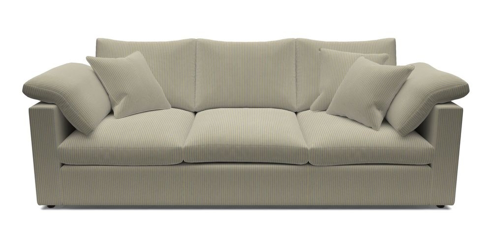 4 Seater Straight Arm Sofa