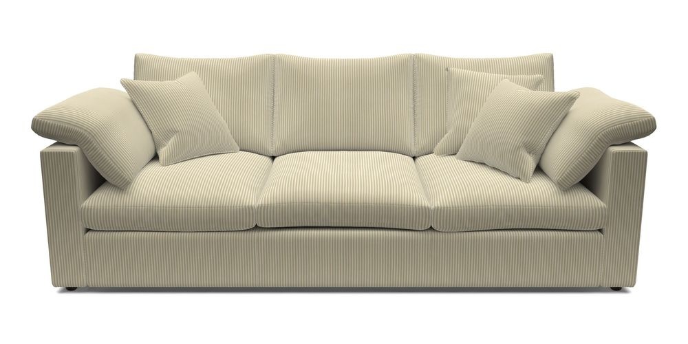 4 Seater Straight Arm Sofa