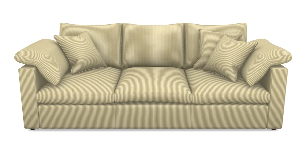 4 Seater Straight Arm Sofa