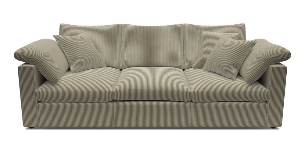 4 Seater Straight Arm Sofa