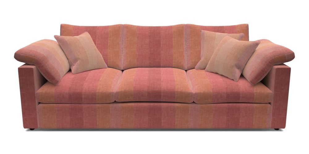 4 Seater Straight Arm Sofa