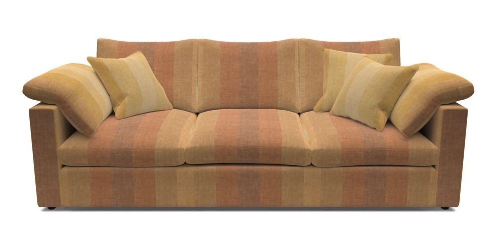 4 Seater Straight Arm Sofa