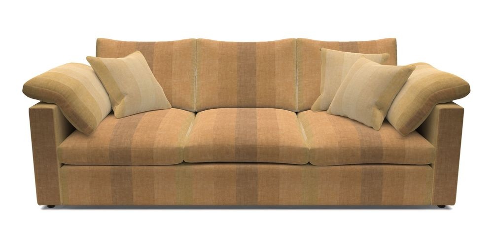4 Seater Straight Arm Sofa
