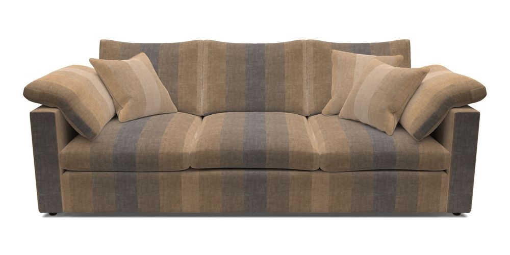 4 Seater Straight Arm Sofa