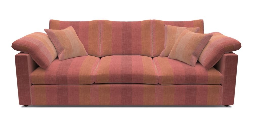 4 Seater Straight Arm Sofa