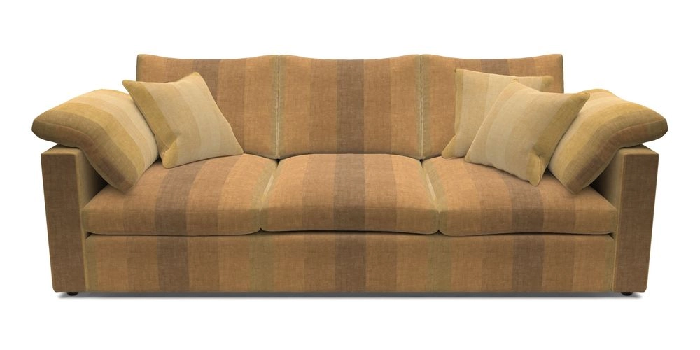 4 Seater Straight Arm Sofa