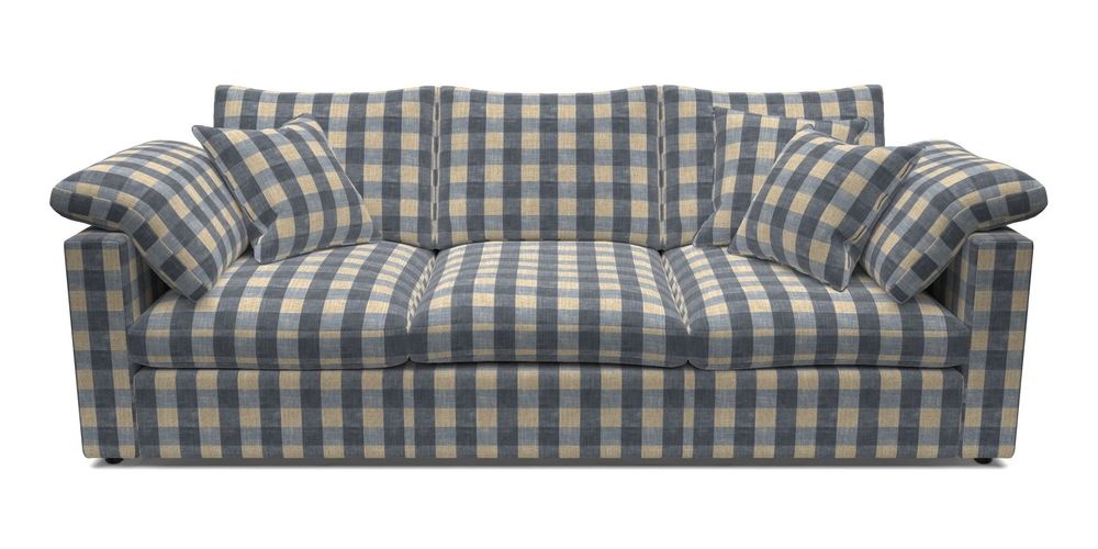 4 Seater Straight Arm Sofa