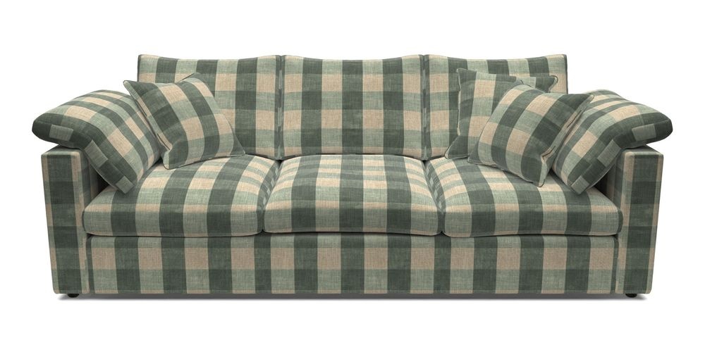 4 Seater Straight Arm Sofa