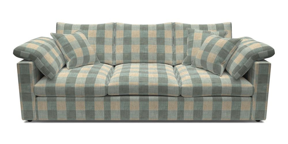 4 Seater Straight Arm Sofa