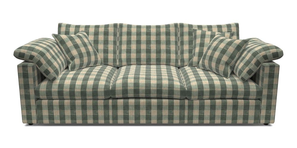 4 Seater Straight Arm Sofa