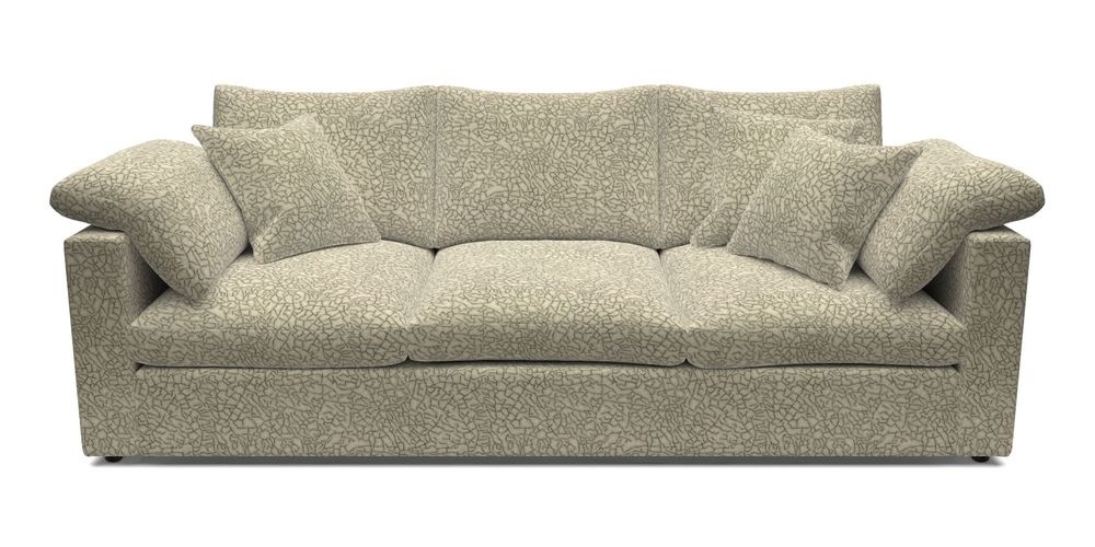 4 Seater Straight Arm Sofa