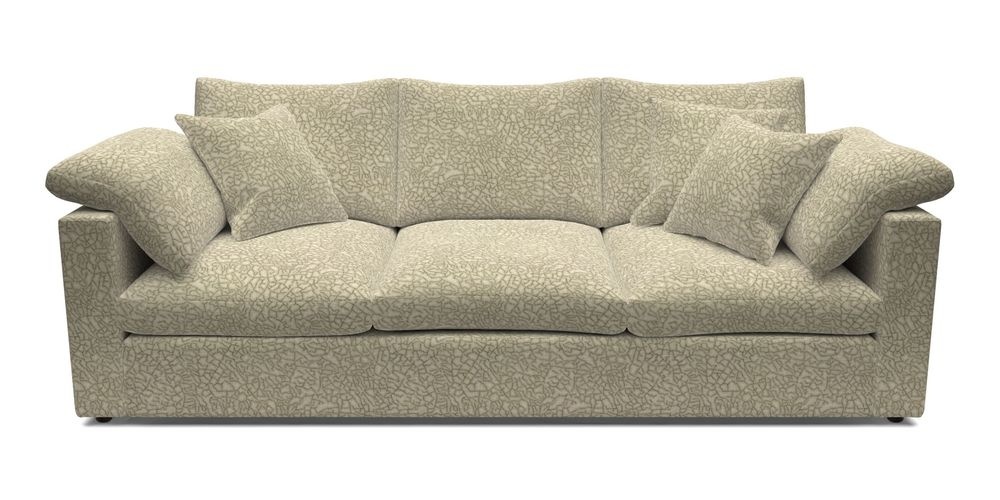 4 Seater Straight Arm Sofa
