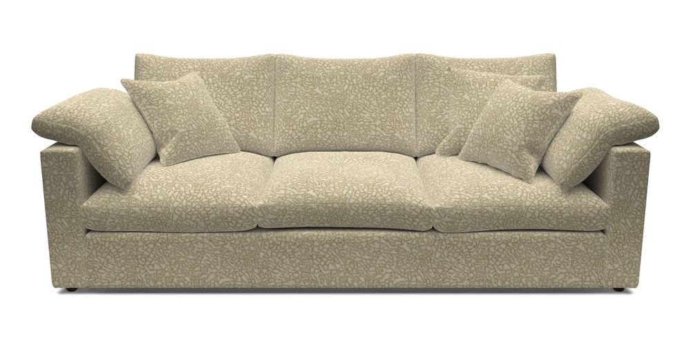 4 Seater Straight Arm Sofa