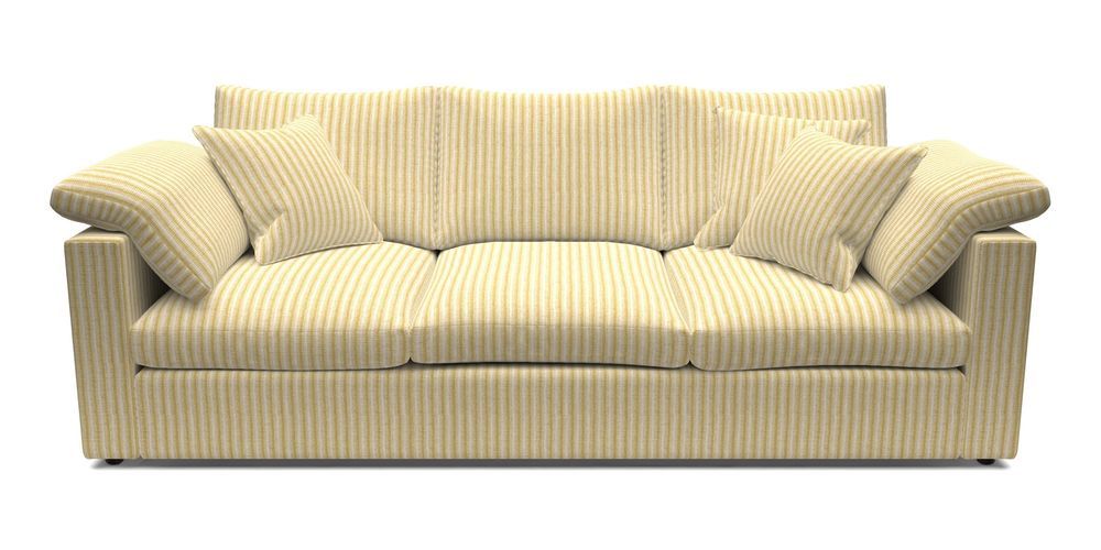 4 Seater Straight Arm Sofa
