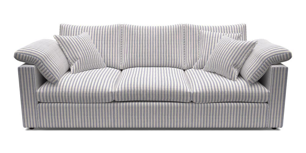 4 Seater Straight Arm Sofa